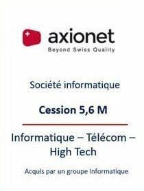 Transmission entreprise SSII Suisse