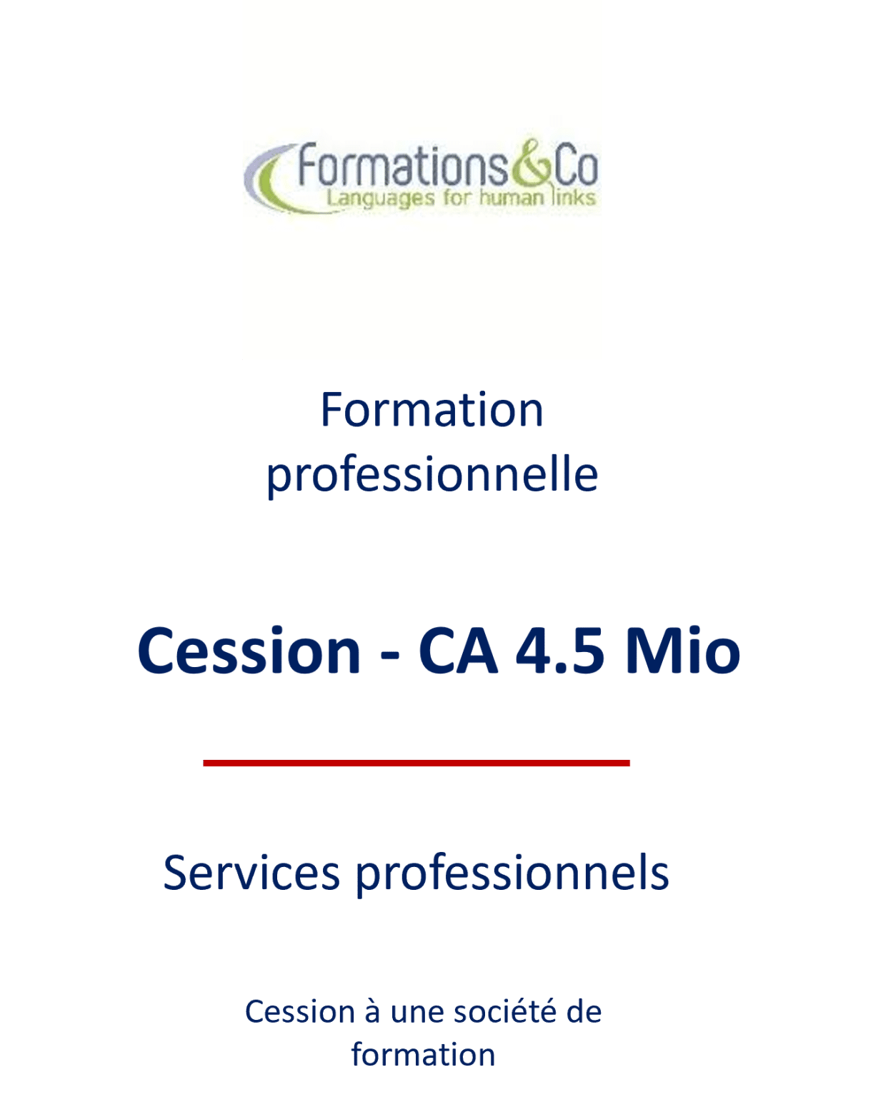 Panel de Références, transmission d'entreprises au Maroc